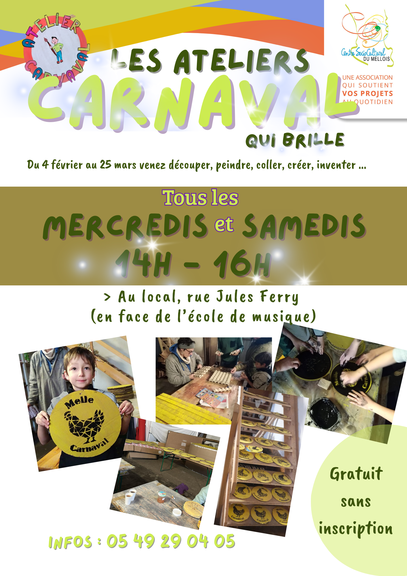 Ateliers carnaval